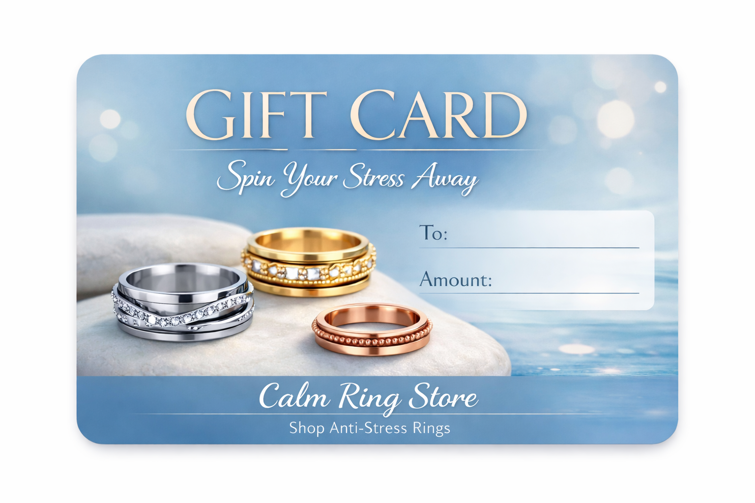Calm Ring Store - Gift Card
