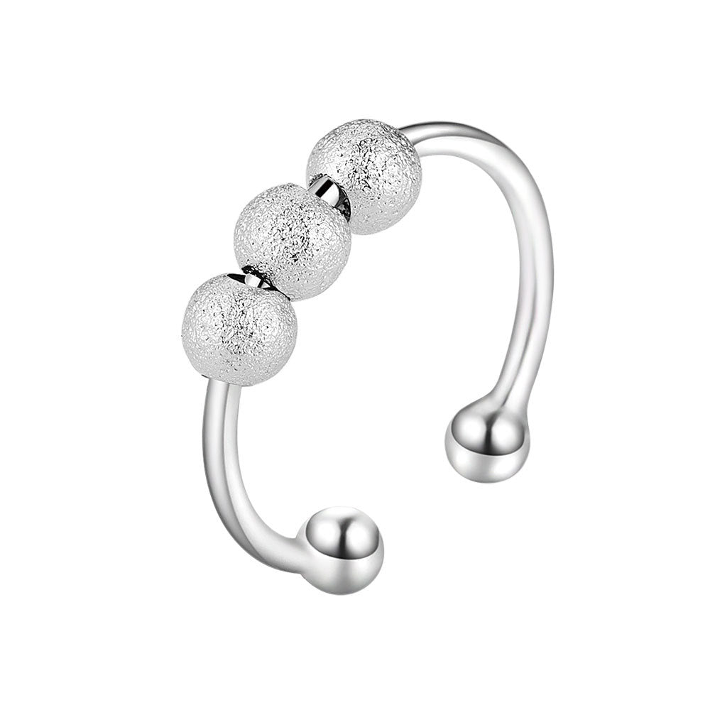 Rotatable Decompression Anxiety Lady Ring
